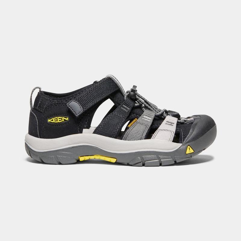 Sandalias Keen Newport H2 Para Niños Negros - Sandalias Keen Mexico (012635-QCJ)